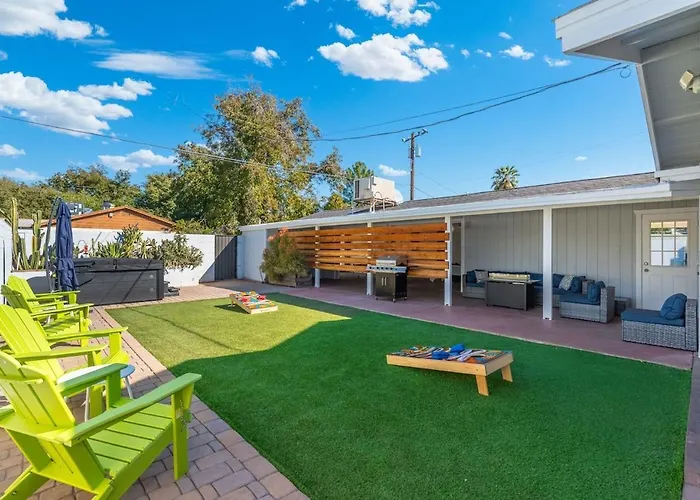 Сasa de vacaciones Encanto - 1 Mile To Asu Downtown, Hot Tub, Dogs Ok